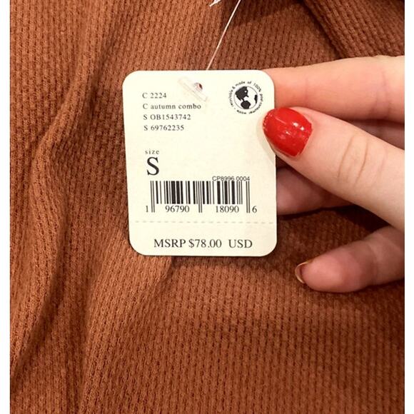 Free People Mikah Layering Thermal Cuff Autumn Combo size Small - Picture 6 of 6